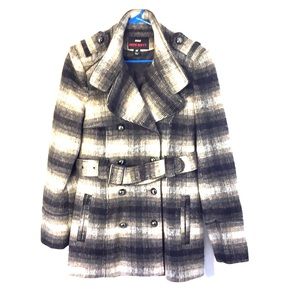 Women’s Wool Pea Coat Medium Warm M60